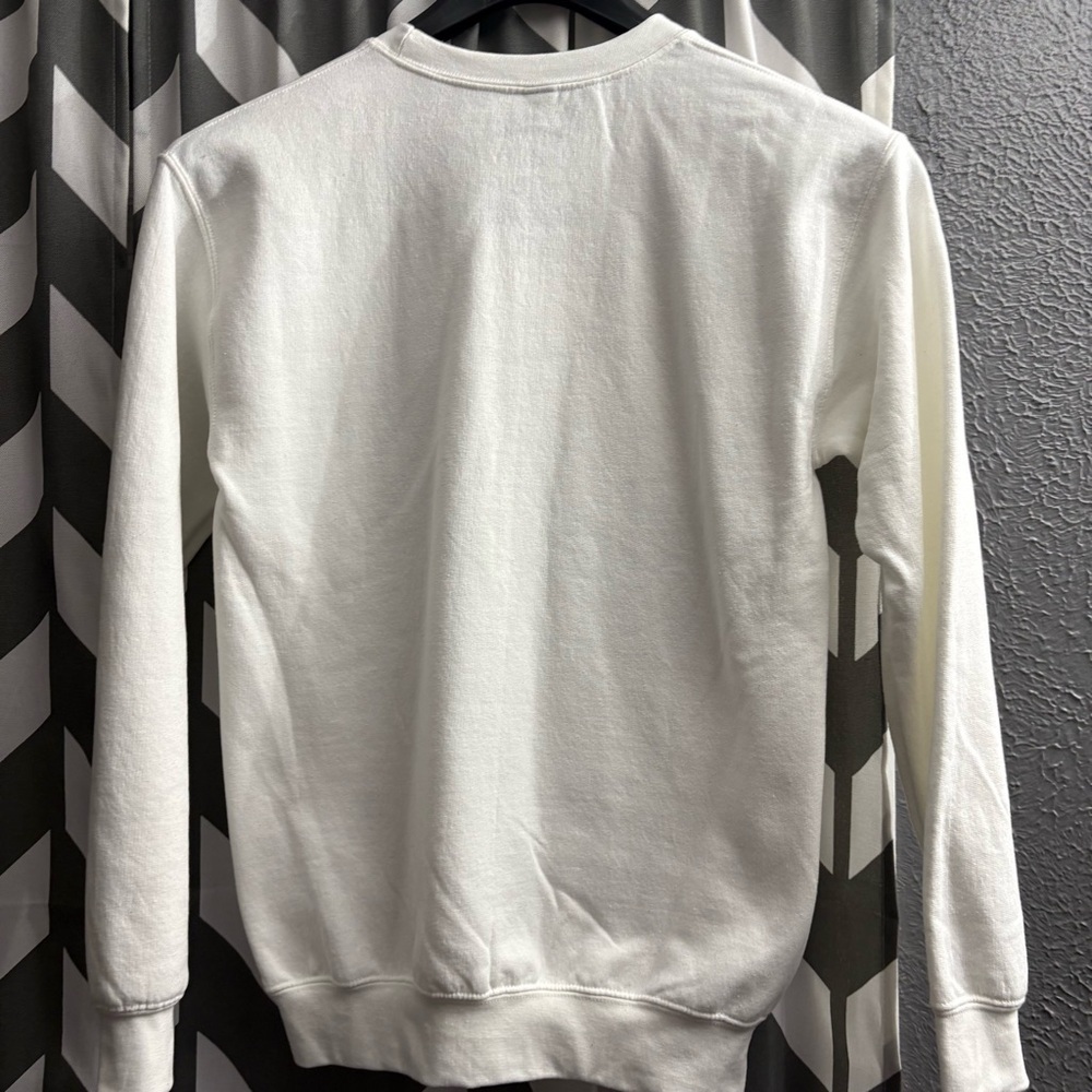 The Simpsons BART Simpson Aeropostle white long sleeve sweat shirt NWT SMALL - Picture 4 of 4